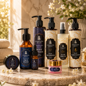 CAMEELIYA BEAYTY GLOW AND HAIRE CARE BUNDLE